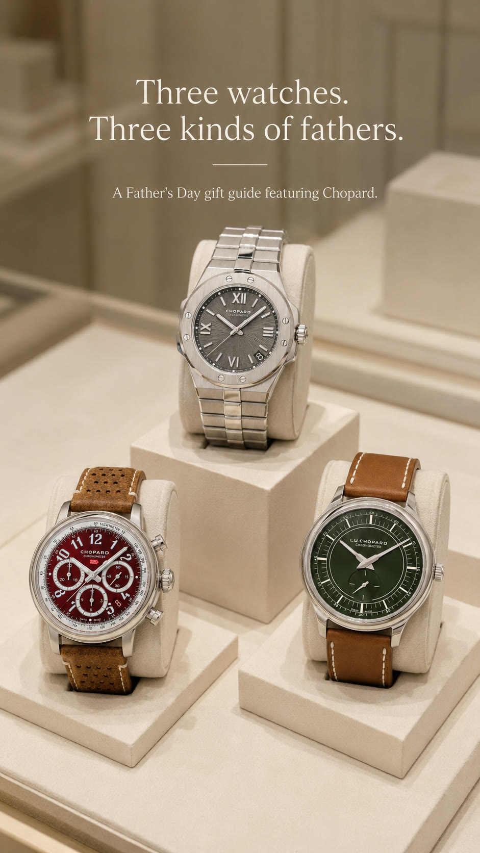 Berani x Chopard AI Father's Day Campaign